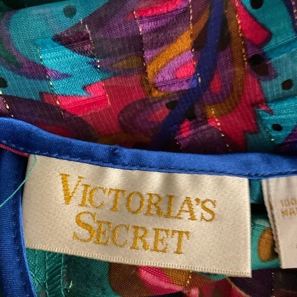 Vintage Victoria's Secret Gold Label Bodysuit Lingerie Teddy One Piece Floral‎ M - Picture 7 of 9